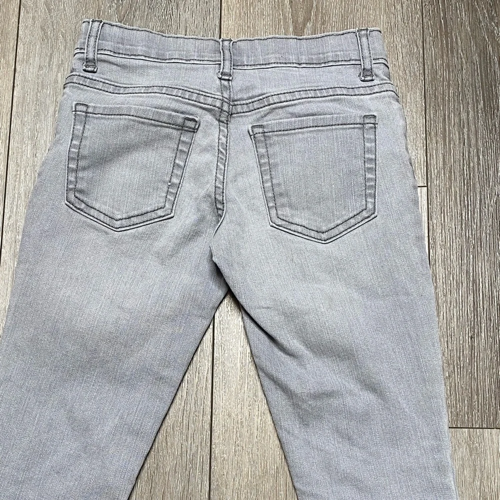 The Children’s Place Gray Denim Super Skinny Jeans Girl Size 6